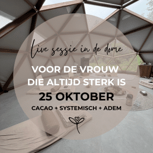Voor de vrouw die altijd sterk is - 25 oktober